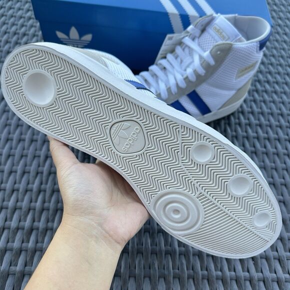 Adidas Basket Profi White Royal Blue Men\'s Athletic Shoes FW3112 main image 10
